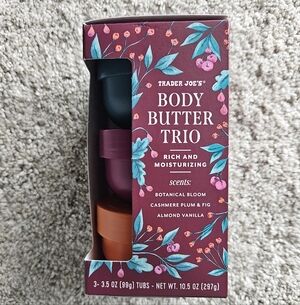Trader Joe's Body Butter Trio